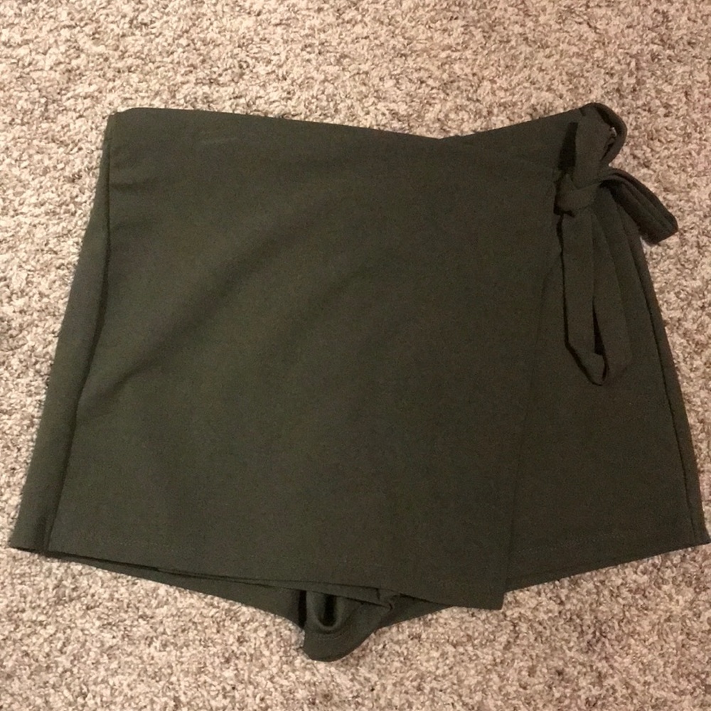 Olive Green Skort